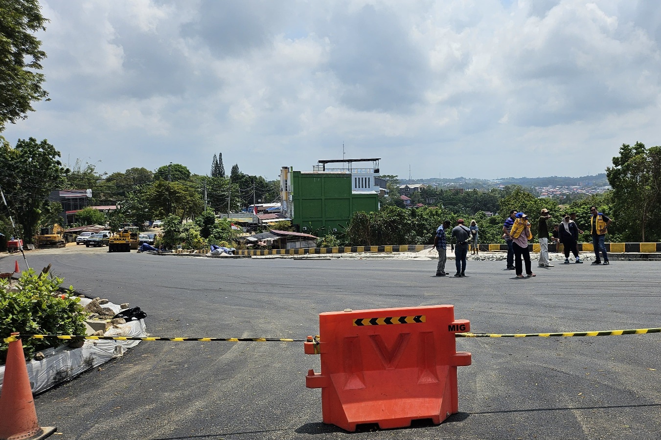 Jalan Syarifuddin Yoes Balikpapan Selesai Diaspal, Pembukaan Tunggu Pemeriksaan BBPJN Kaltim