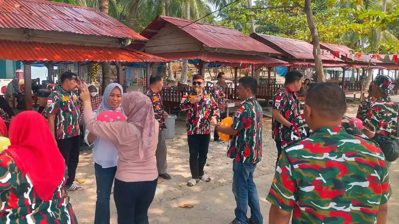 LMP Lampung Selatan Gelar Silaturahmi dan Lomba HUT ke-81 RI di Pantai Semukuk, Way Sulan Jadi Tuan Rumah Arisan