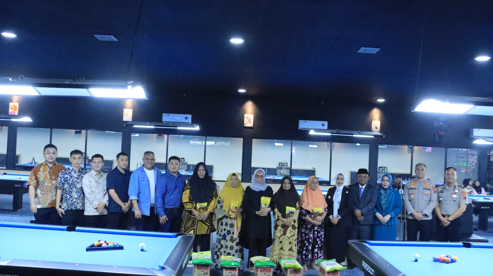 Bupati dan Kapolres Labuhanbatu Klarifikasi Video Bermain Biliar: Kegiatan Resmi Usai Peresmian Capital Pool & Cafe