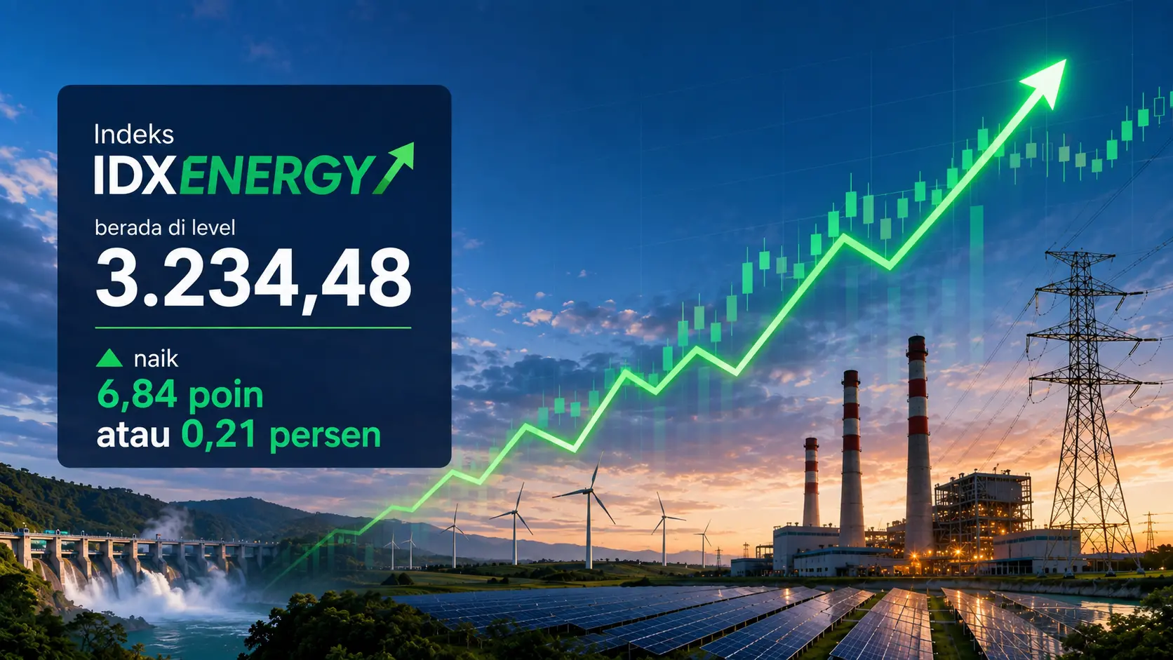 IHSG Menguat 0,35% ke 6.524, Saham Energi Masih Campur Aduk