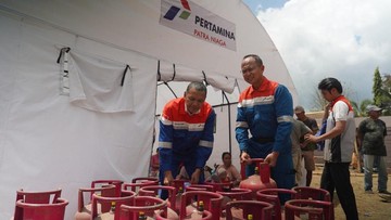 Pertamina Buka Posko Pengungsian dan Trauma Healing untuk Korban Gempa NTT di Reo