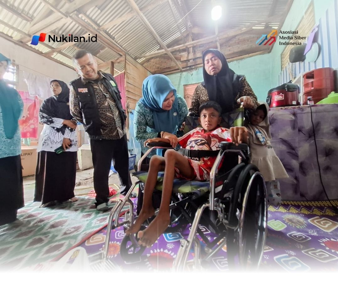 Bantuan Kursi Roda dan Perlengkapan Sekolah untuk Sultan di Pidie Diserahkan, Ini Kata Ketua Staf Ahli TP PKK Aceh
