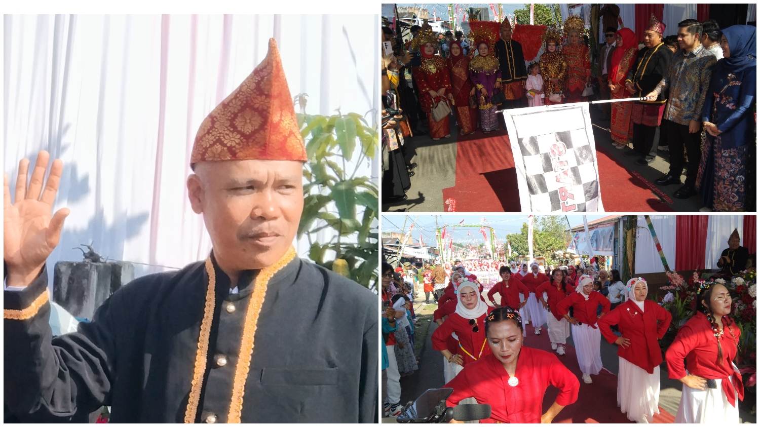 Festival Budaya Nusantara di Rejang Lebong Tampilkan 30 Kelompok Karnaval, Kades Kesambe Lama Sebut Wujud Kekompakan Warga