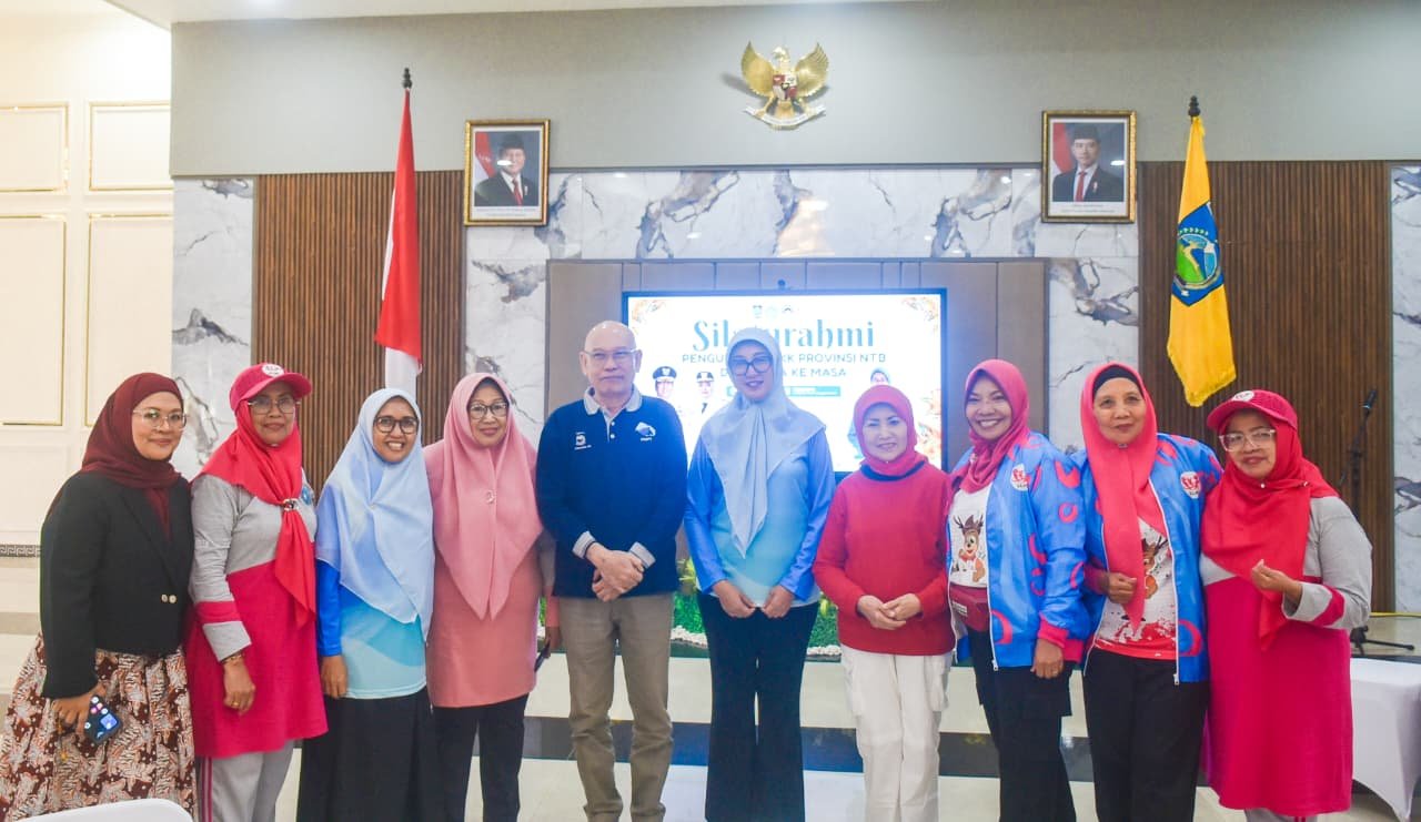 Bunda Sinta Minta Restu Senior TP PKK NTB di Mataram, Silaturahmi Lintas Generasi Jadi Wadah Transfer Pengalaman