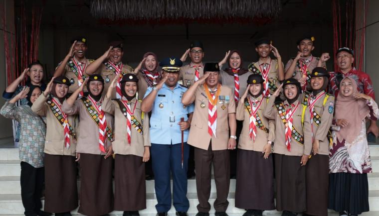 Hari Pramuka ke-65 di Kabupaten Tangerang, Bupati Maesyal Dorong Ketahanan Pangan hingga Budidaya Ikan