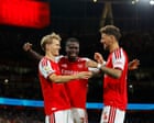 Arsenal Hajar Coventry 2-0 di Laga Perdana Premier League, Odegaard Jadi Bintang