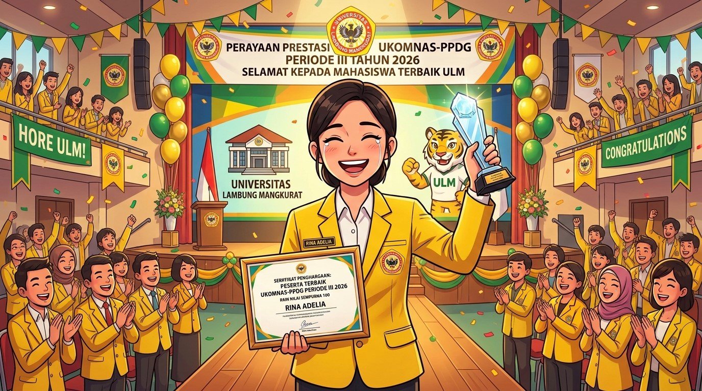 Mahasiswa FKG ULM Banjarmasin Raih Nilai Sempurna 100 di UKOMNAS Dokter Gigi, Jadi Peserta Terbaik Nasional