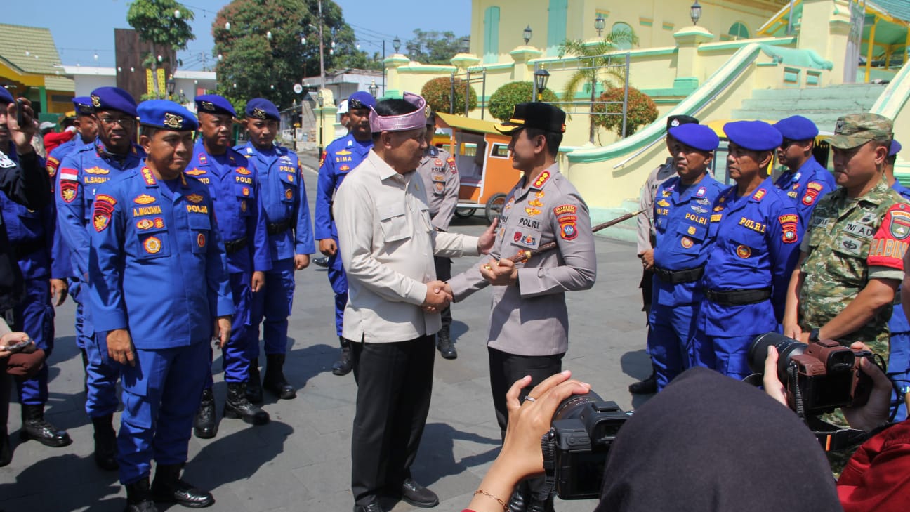 Kunjungan Menko Polkam ke Pulau Penyengat Tanjungpinang Dikawal Ketat, Rombongan Ziarah ke Makam Engku Putri