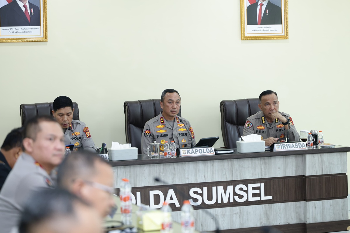 Cuaca Kering Landa Sumsel, Kapolda Sandi Nugroho Perintahkan 31 Hotspot Segera Diverifikasi Polres Jajaran