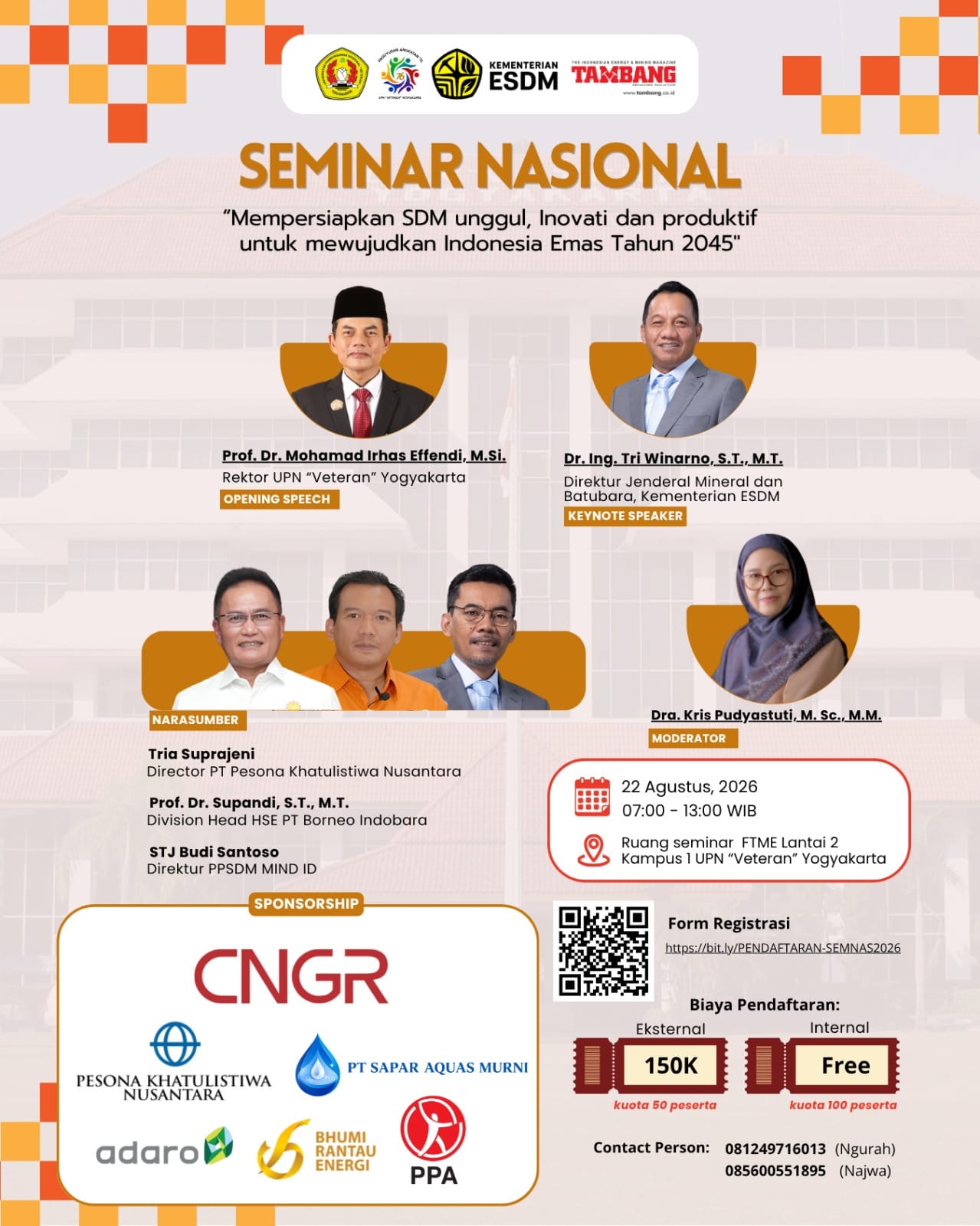 Alumni UPN Veteran Yogyakarta dan Majalah TAMBANG Siapkan Strategi SDM Menuju Indonesia Emas 2045