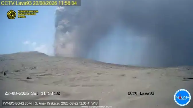 BPBD Lampung Perketat Pemantauan Tiga Sesar Aktif dan Erupsi Anak Krakatau