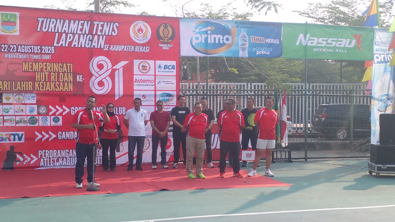 PELTI Kabupaten Bekasi Gelar Turnamen Tenis 19 Klub di Wibawa Mukti, Target Empat Medali Emas Porprov Jabar