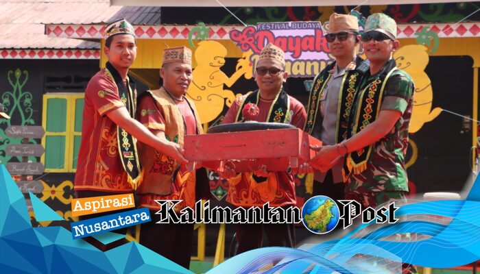 Festival Adat Dayak Maanyan Warukin Resmi Dibuka Bupati Tabalong, Ratusan Warga Hadir Tiga Hari