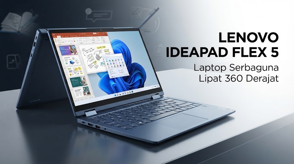 Review Lenovo IdeaPad Flex 5: Engsel 360 Derajat yang Menjanjikan, tapi Bukan Flagship