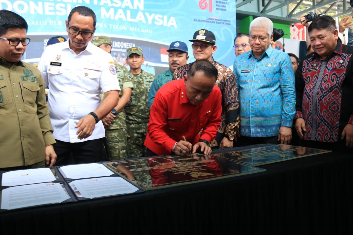 Wagub Kalbar Krisantus Kurniawan Resmikan Reaktivasi PLB Temajuk, Gerbang Ekonomi dan Pariwisata Indonesia-Malaysia di Sambas