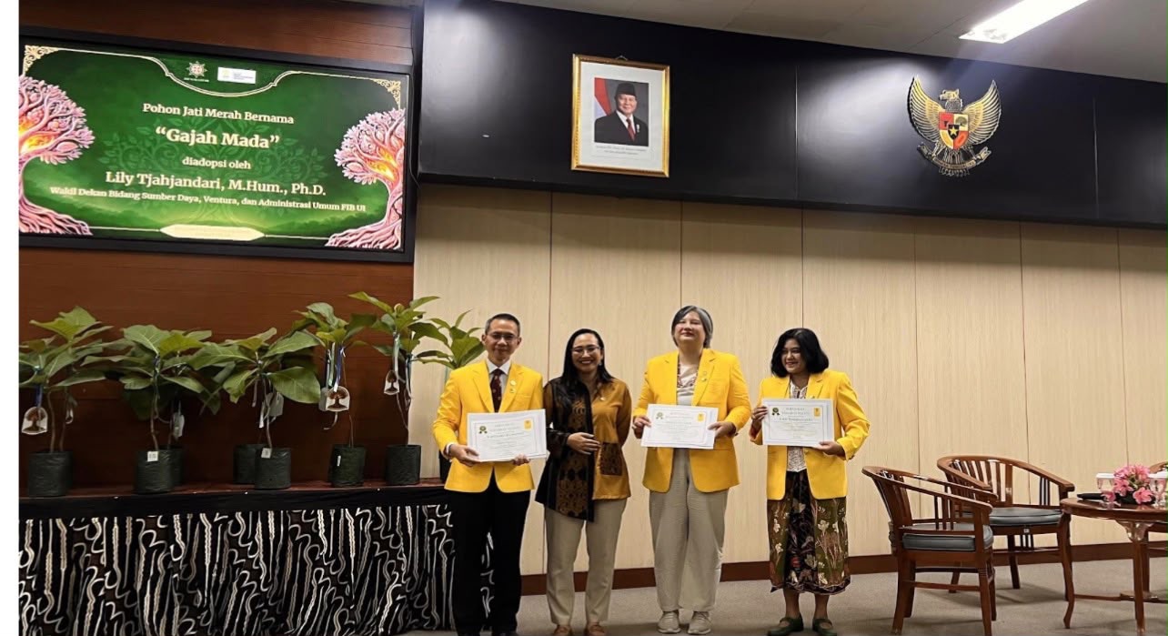 FIB UI dan Yayasan Jati Nusa Lestari Luncurkan Adopsi Pohon Jati Merah, Target Ribuan Bibit untuk Penghijauan Berkelanjutan