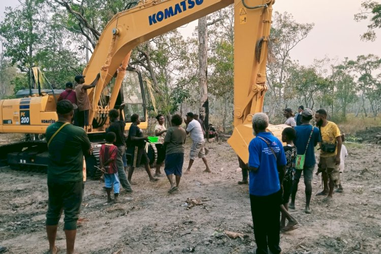 Suku Kanum di Merauke Serahkan Tanah Ulayat untuk Cetak Sawah Rakyat, Ritual Bakar Batu Tandai Pembukaan Lahan