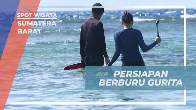 Selebriti dan Warga Nagari Sungai Pinang Sumbar Berburu Gurita di Laut, Momen Pertama yang Penuh Tawa