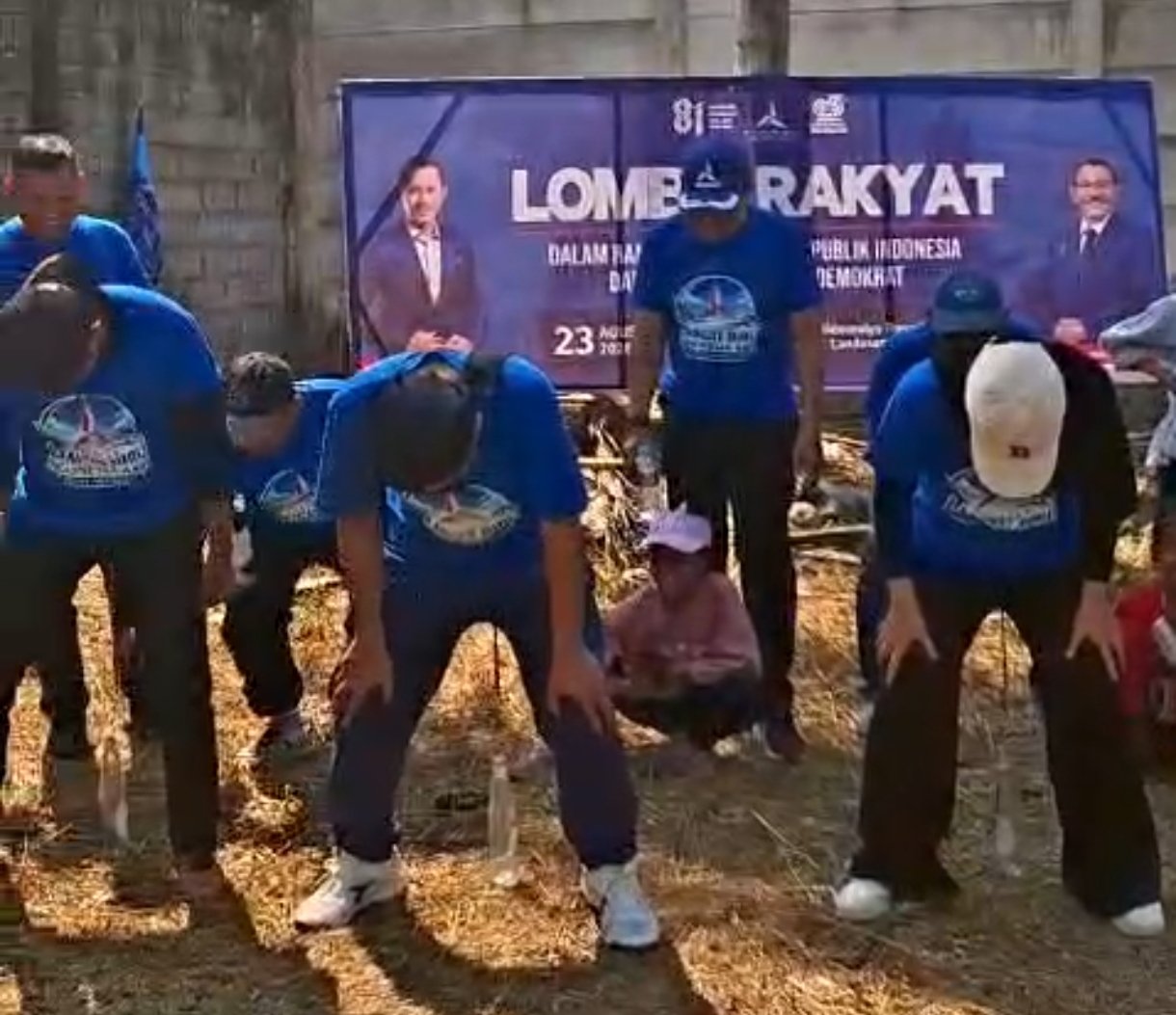 HUT RI ke-81 dan Milad Partai Demokrat ke-25, Warga Sidomulyo Raya Banjarbaru Meriahkan Berbagai Lomba
