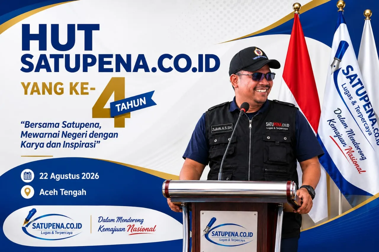 HUT ke-4 Satupena.co.id di Aceh Tengah: Pimpinan Redaksi Tegaskan Kepercayaan Publik adalah Modal Utama Media