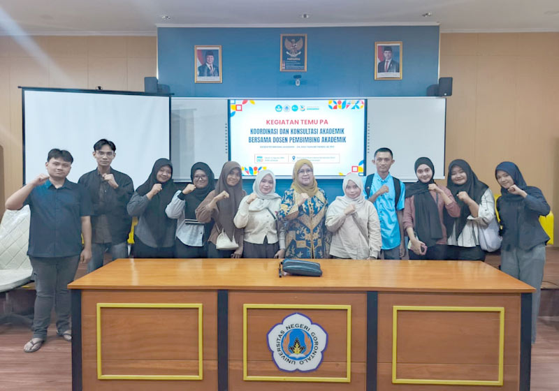 Fakultas Ekonomi dan Bisnis UNG Gelar Temu Akademik untuk Perkuat Pendampingan dan Evaluasi Studi Mahasiswa