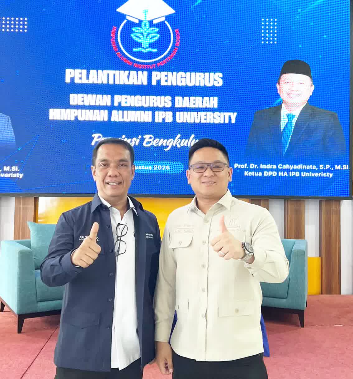 BPD HIPMI Bengkulu dan DPP HA IPB University Jalin Kolaborasi, Yosia Yodan Sebut Potensi Besar untuk Daerah