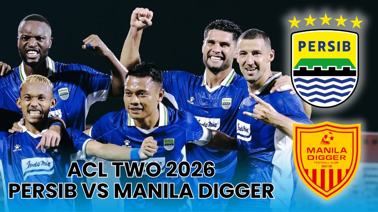 Jadwal Persib Bandung vs Manila Digger FC di Si Jalak Harupat 31 Agustus 2026, Laga Hidup-Mati di AFC Champions League Two