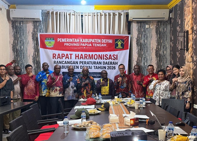 Pemkab Deiyai Matangkan Dua Raperda Strategis: Aturan Pengawasan Miras dan Penyertaan Modal Bank Papua