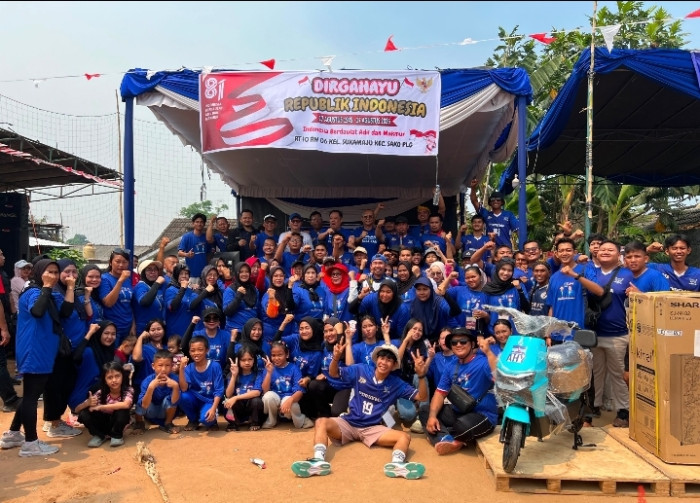 HUT Ke-25 Partai Demokrat di Sumsel: Wagub Cik Ujang Borong Dagangan UMKM, Motor Listrik Jadi Doorprize
