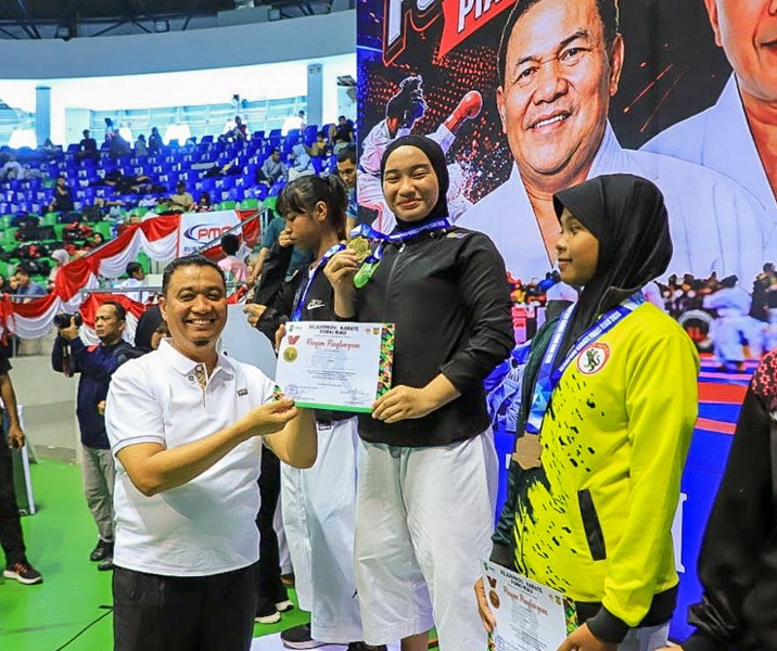 Kejurprov FORKI Riau Diikuti 1.050 Karateka, Wawako Pekanbaru Tekankan Pembinaan Atlet dan Sportivitas