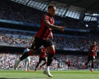 Bournemouth Kalahkan Manchester City 1-0 di Babak Pertama, Tavernier Jadi Mimpi Buruk Tuan Rumah