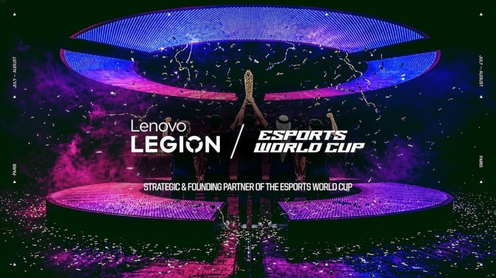EWC 2026 Pakai PC Legion Lenovo di Paris, Total Hadiah Capai Rp1,2 Triliun
