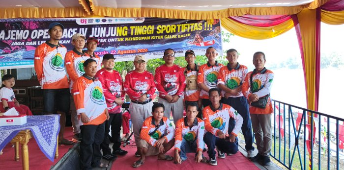 55 Nelayan Muba Unjuk Kebolehan di Balap Ketek Bajemo Open Race IV 2026, Sekda Ingatkan Bahaya Setrum Ikan