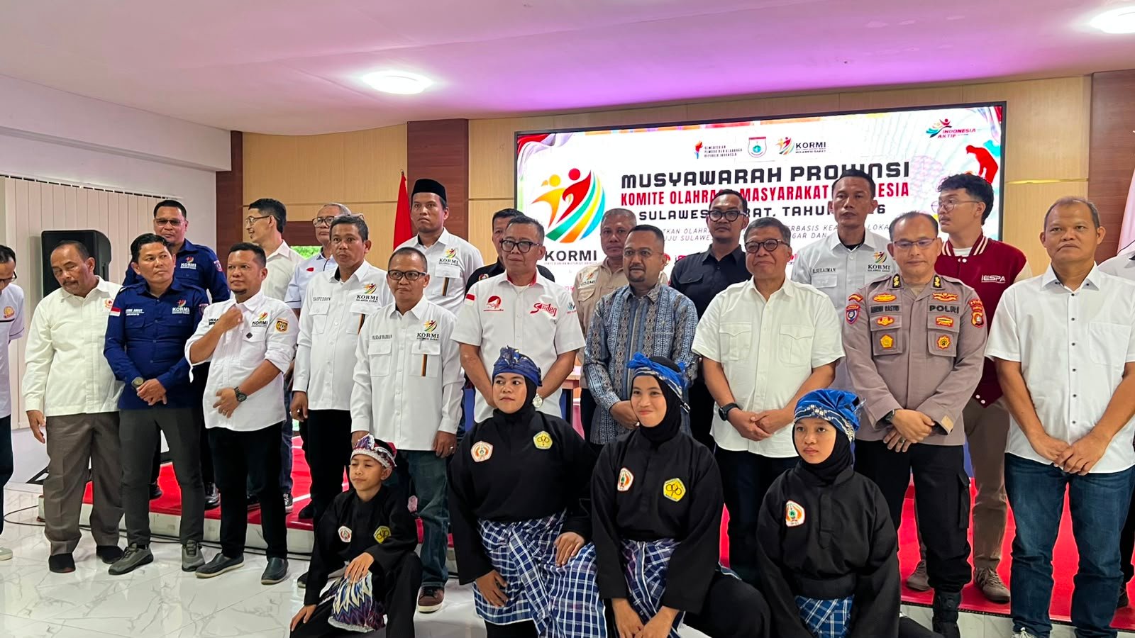 Polda Sulbar Dukung Penuh KORMI Sulbar di Bawah Kepemimpinan M. Khalil Gibran, Siap Sinergi untuk Olahraga Masyarakat