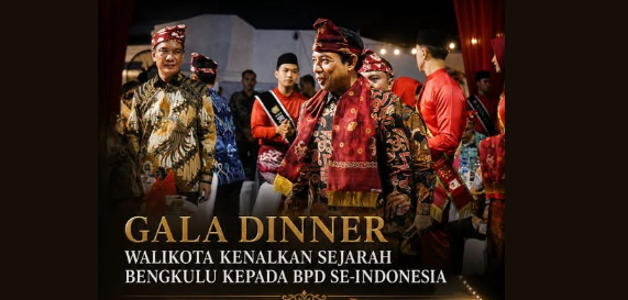 Gala Dinner Asbanda di Benteng Marlborough, Bank Bengkulu Kenalkan Branding Bumi Merah Putih ke 26 BPD se-Indonesia