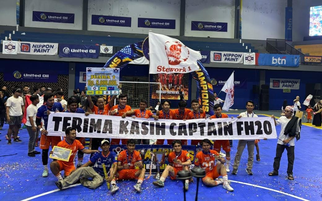 SMI Cup VII di Cilegon Berakhir, Steelwork 1 Juara Usai Kalahkan HSE di Final