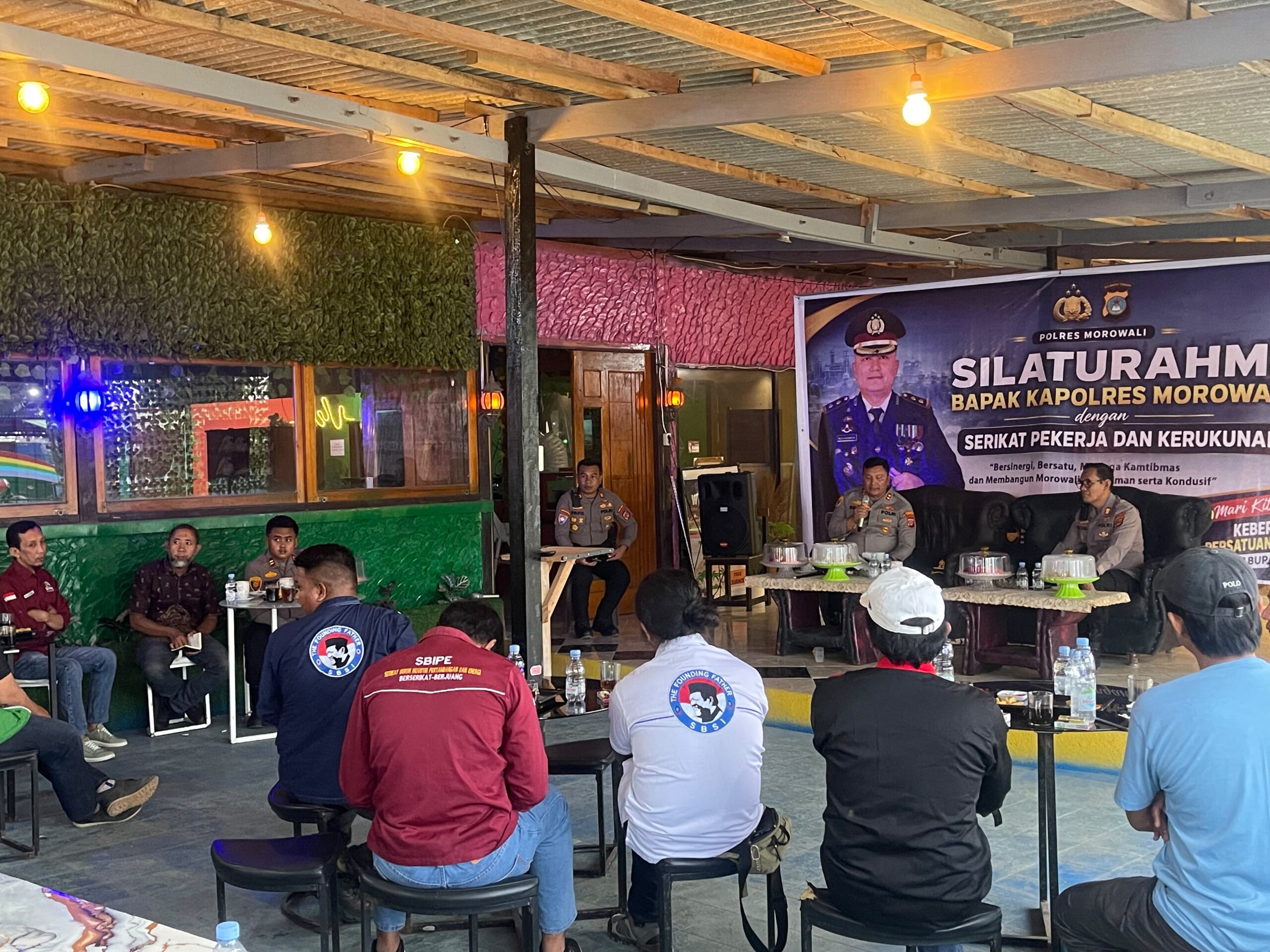 Kapolres Morowali Ajak Serikat Pekerja di Kawasan IMIP Bahodopi Jaga Kamtibmas, Siap Mediasi Sengketa PHK