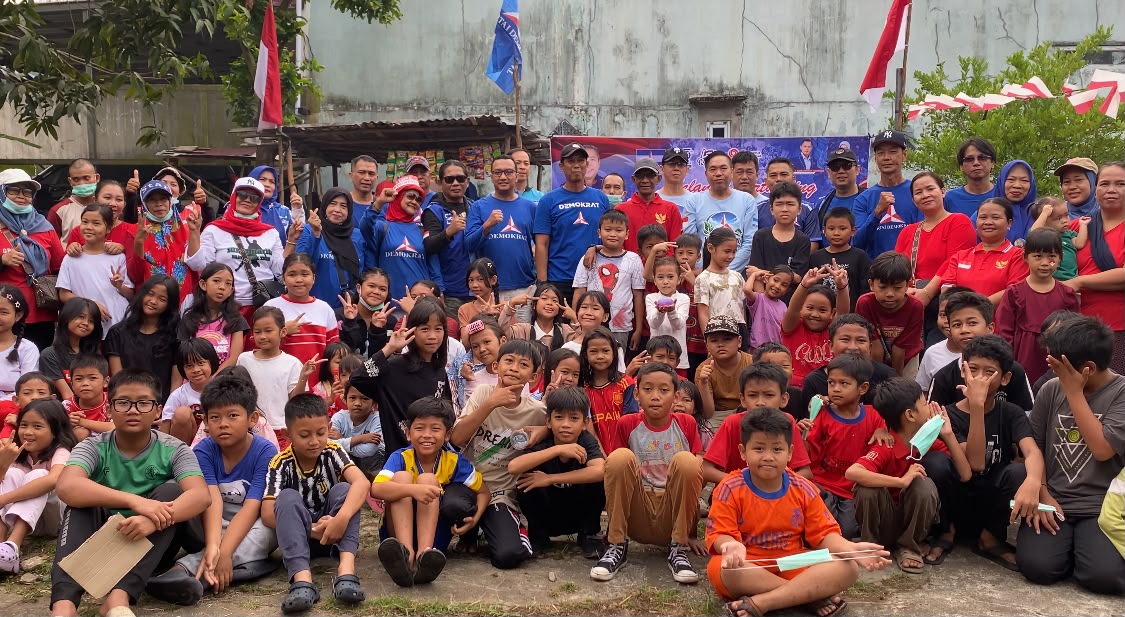DPC Demokrat Pontianak Gelar Lomba Rakyat Peringati HUT ke-81 RI dan HUT Partai ke-25, Enam Perlombaan Tradisional Dipertandingkan