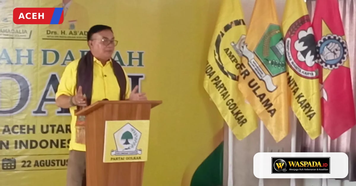 Musda XI Partai Golkar Aceh Utara Pilih TM Isa Azis Jadi Ketua DPD Periode 2026-2030, Gantikan As’adi