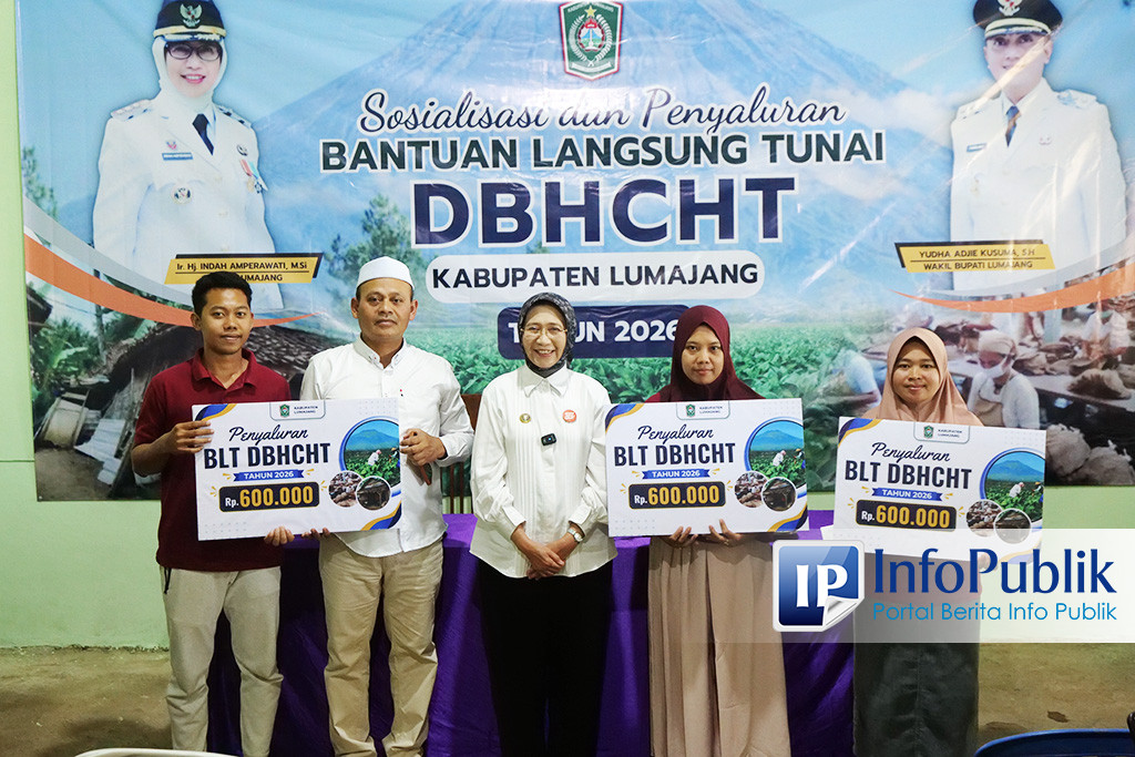 BLT DBHCHT 2026 untuk 100 Buruh Rokok di Lumajang, Masing-masing Terima Rp600 Ribu
