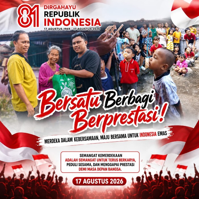 Warga Lingkungan III Bitung Timur Rayakan HUT RI ke-81 dengan Lomba Rakyat dan Pembagian Sembako