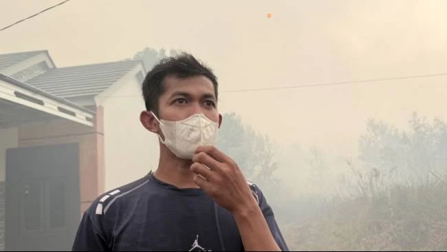 Karhutla di Sekitar Bandara Syamsudin Noor Banjarbaru Makin Parah, Warga Aeropolis 1 Mengungsi ke Tempat Lebih Aman