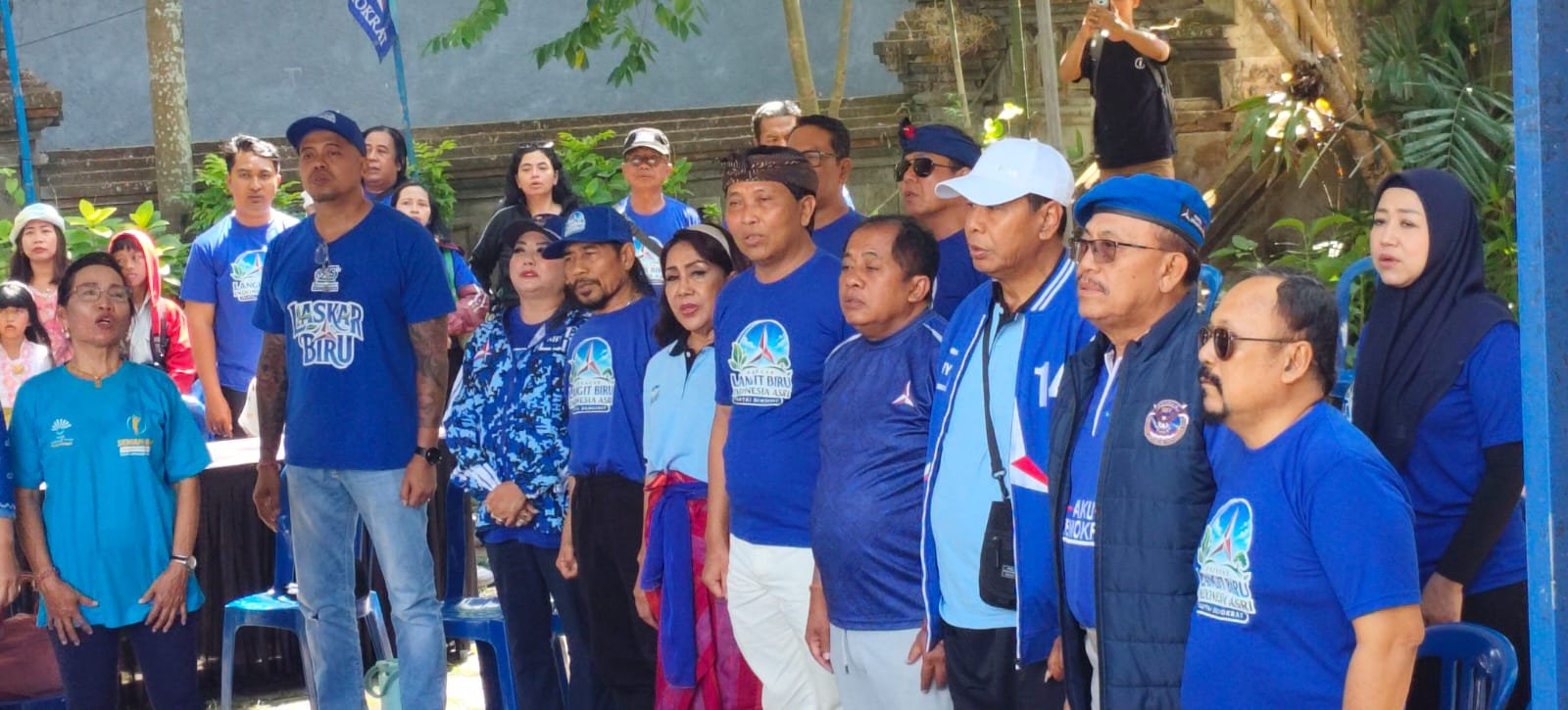 HUT Ke-25 Partai Demokrat di Bali Dirayakan dengan Lomba Tradisional dan Tanam Pohon Sandat di Denpasar