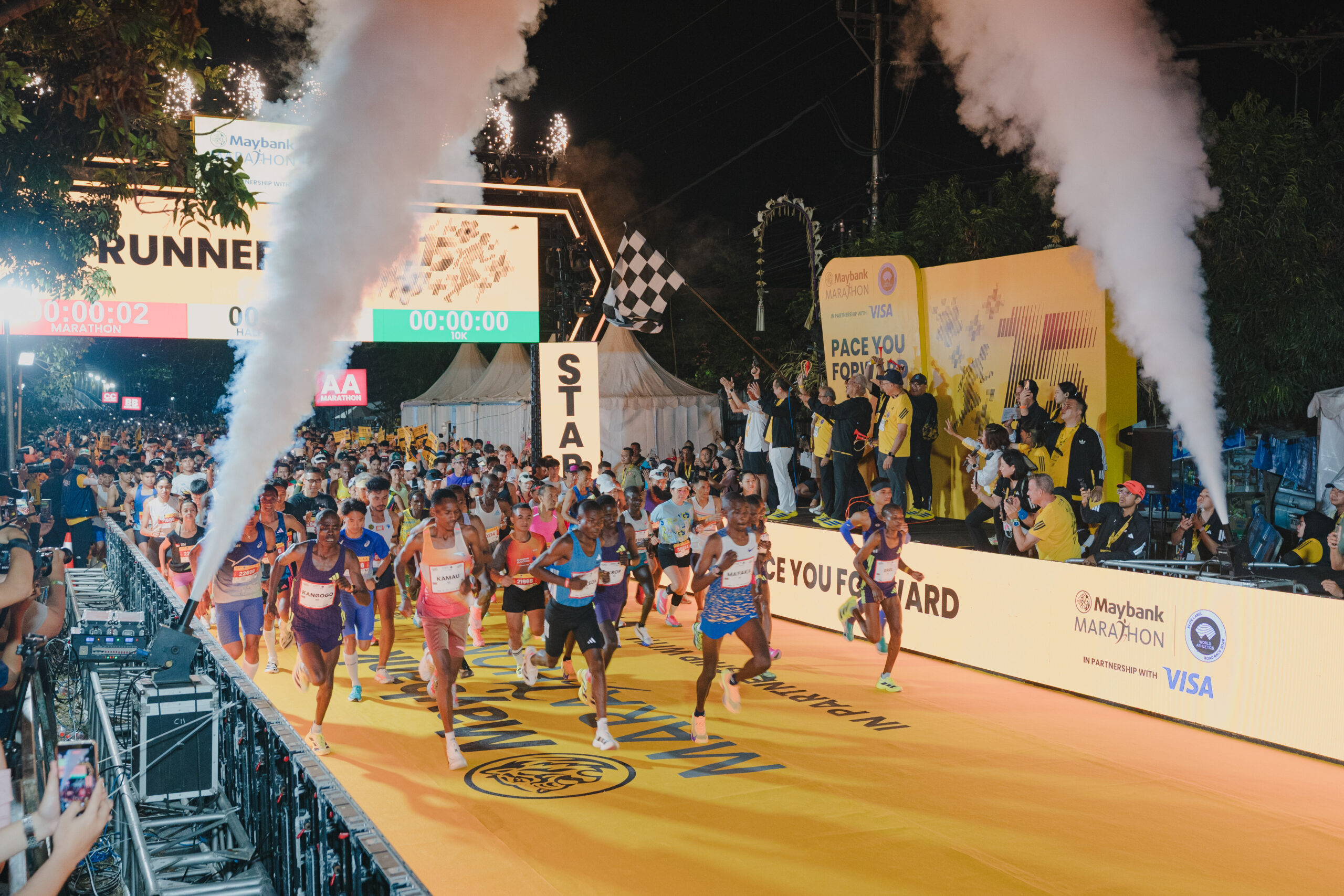 14.100 Pelari dari 46 Negara Ramaikan Maybank Marathon 2026 di Gianyar, Putar Rp 3 Miliar untuk Ekonomi Bali