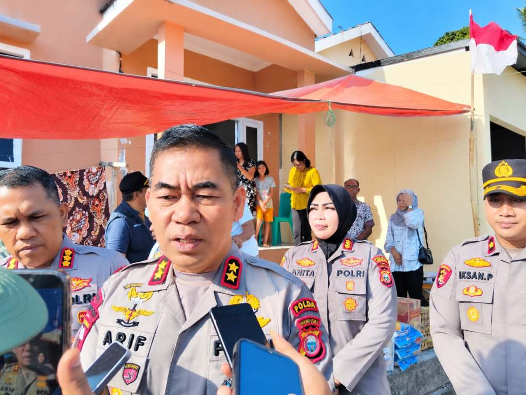 Kapolda Maluku Utara Temui Esau Sidemo, Nelayan Ternate yang Bertahan 26 Hari di Samudra Pasifik