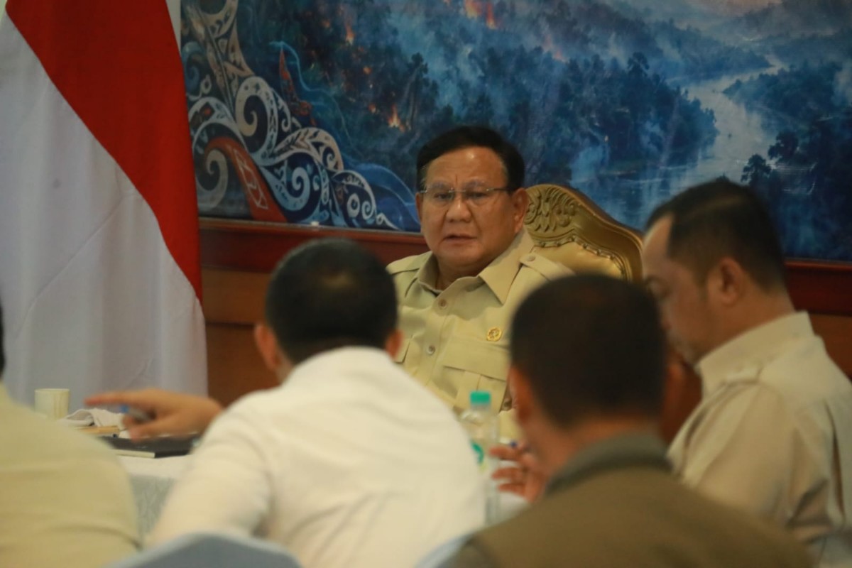 Presiden Prabowo Perintahkan Tambahan Helikopter dan Personel untuk Perkuat Penanganan Karhutla di Kalimantan Tengah