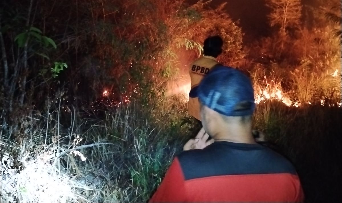 268 Titik Panas Terdeteksi di Enam Kabupaten Bangka Belitung, BPBD Imbau Warga Tak Bakar Lahan