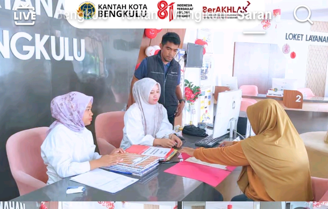 Kantah Kota Bengkulu Buka Layanan PELATARAN Akhir Pekan, Warga Tak Perlu Izin ke Kantor di Hari Kerja