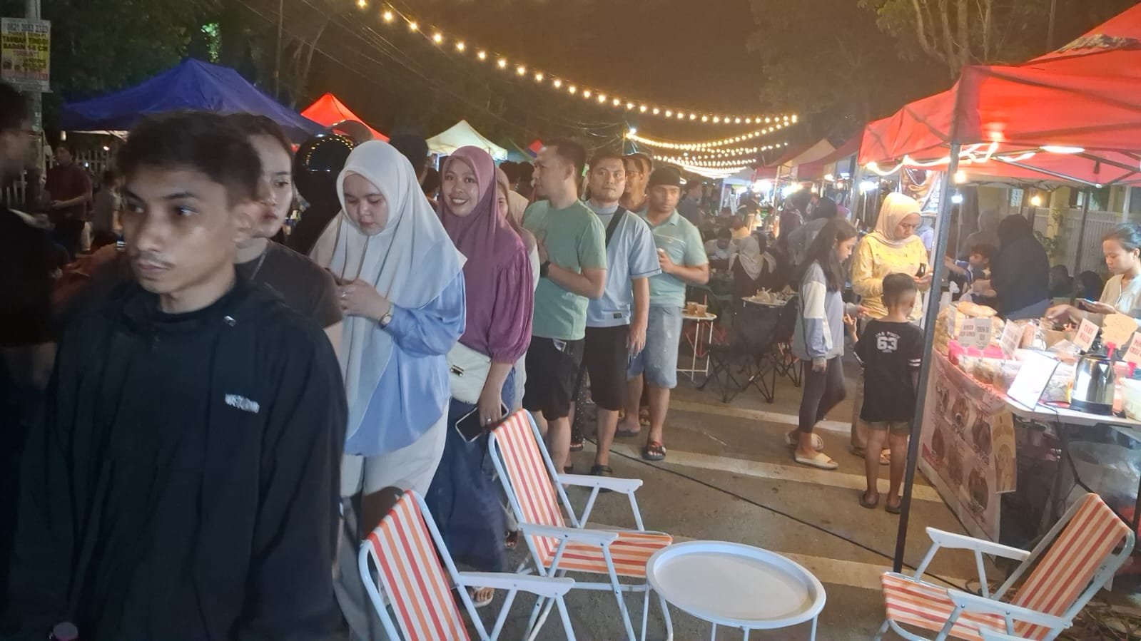 Omzet Street Food Raden Saleh Gorontalo Tembus Rp 2 Miliar dalam 75 Hari, Kadis Naker UMKM Lapor Walikota