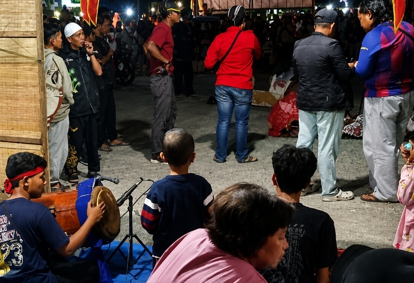 Polisi di Empat Lawang Sisipkan Pesan Cegah Karhutla di Tengah Lomba Gaplek dan Kuda Kepang